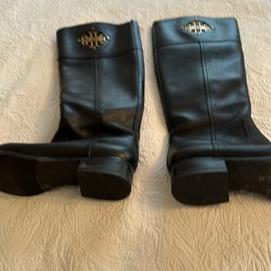 Tory Burch black boots 8